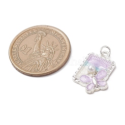 Alloy Enamel Pendants&nbsp;PALLOY-JF04630