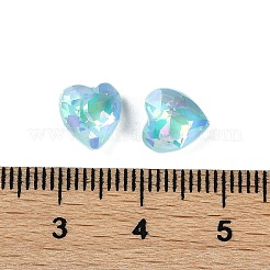 Pointed Back Glass Rhinestone Cabochons&nbsp;GGLA-S003-02B