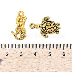 Tibetan Style Alloy Pendants&nbsp;FIND-M058-08AG