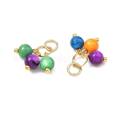 Dyed Natural Freshwater Shell Pendants&nbsp;PALLOY-JF05344