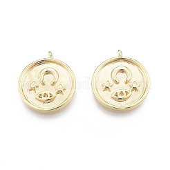Brass Pendants&nbsp;KK-C006-20G
