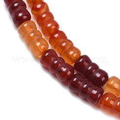 Natural Red Agate(Dyed & Heated) Beads Strands&nbsp;G-P595-A02-01
