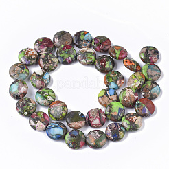 Synthetic Imperial Jasper Beads Strands&nbsp;G-S366-019
