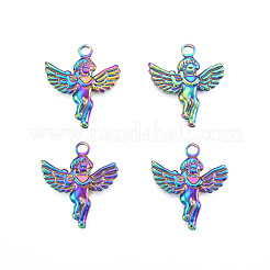 Ion Plating(IP) 201 Stainless Steel Pendants&nbsp;STAS-N098-237M