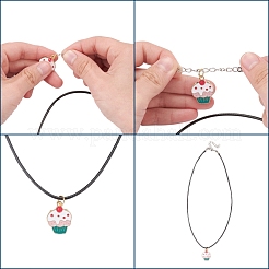 Waxed Cord Necklace Making&nbsp;X-NCOR-T001-01