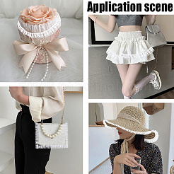 10M Cotton Pleated Flower Lace Trim&nbsp;OCOR-CY0002-28B