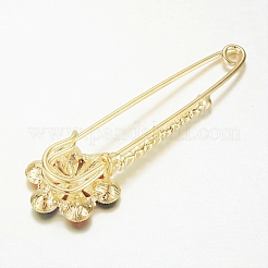 Alloy Glass Rhinestone Brooches&nbsp;JEWB-G001-03