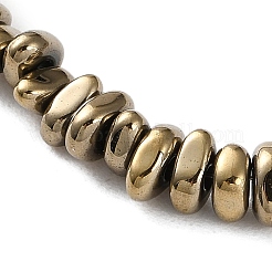 Electroplated Synthetic Non-magnetic Hematite Beads Strands&nbsp;G-I364-B01-01