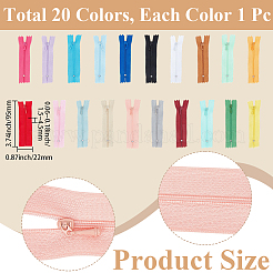 20Pcs 20 Colors Doll Garment Accessories&nbsp;FIND-CY0002-17