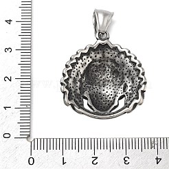 304 Stainless Steel Pendants&nbsp;STAS-V008-14AS