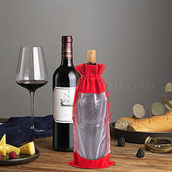 Velvet Wine Bottle Packing Pouches&nbsp;ABAG-WH20013-11D
