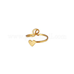 304 Stainless Steel Cuff Open Rings&nbsp;WGB82CC-01