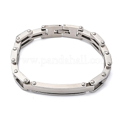 304 Stainless Steel Link Chain Bracelets for Women Men&nbsp;BJEW-R018-10P
