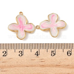 304 Stainless Steel Enamel Pendants&nbsp;STAS-U057-21G