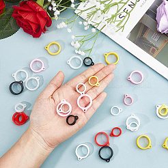 60Pcs 12 Style Silicone Pendants&nbsp;SIL-GF0001-25