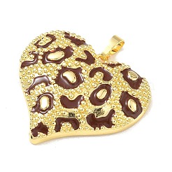 Brass Enamel Pendants&nbsp;KK-A303-06G-03