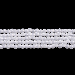 Glass Imitation Jade Beads Strands&nbsp;GLAA-H021-05-01