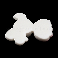 Opaque Resin Cabochons&nbsp;RESI-F049-02E