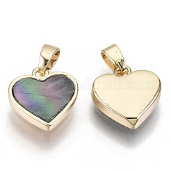 Natural Black Lip Shell Charms&nbsp;KK-R112-001-NF