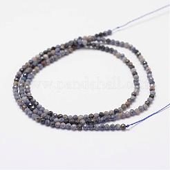 Natural Sapphire Gemstone Beads Strands&nbsp;G-K182-2mm-22A
