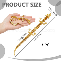 1Pc Alloy Dragon Display Decorations&nbsp;DJEW-GA0001-87