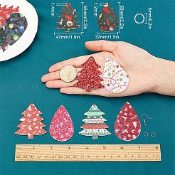 DIY Christmas Themed Earring Making Kits&nbsp;DIY-SC0014-35P