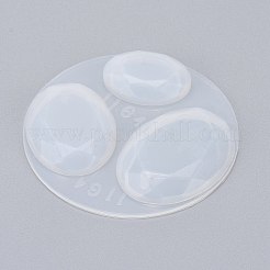 Oval Silicone Pendant Mold&nbsp;X-DIY-F060-01
