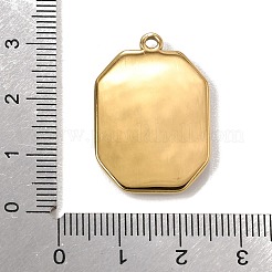 304 Stainless Steel & Natural Paua Shell Pendants&nbsp;SH-CBA7184-01F-G