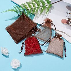 Organza Gift Bags with Drawstring&nbsp;OP-R016-9x12cm-12