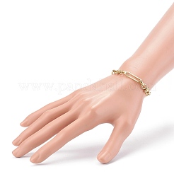 Brass Link Chain Bracelets&nbsp;BJEW-JB06016