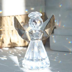 1Pc Glass Angel Display Decorations&nbsp;AJEW-DJ0002-49A