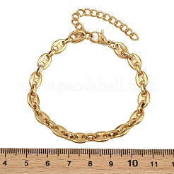 304 Stainless Steel Link Chain Bracelets for Women&nbsp;BJEW-Z143-25G