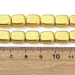 Electroplate Glass Beads Strands&nbsp;EGLA-H109-09H
