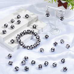 45Pcs Round Silicone Focal Beads&nbsp;SIL-SC0003-84