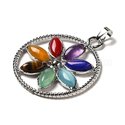 Chakra Natural Gemstone Pendants&nbsp;G-H307-01P