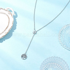 304 Stainless Steel Lariat Necklaces&nbsp;NJEW-JN05512-03