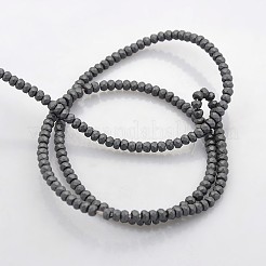 Electroplate Non-magnetic Synthetic Hematite Beads Strands&nbsp;G-J208G-03