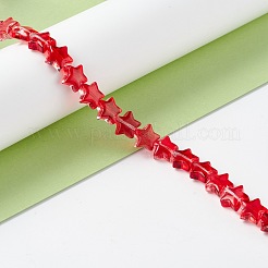 Transparent Glass Beads Strand&nbsp;GLAA-K057-01D