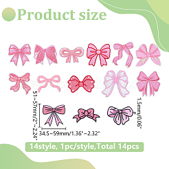 Polyester Iron on/Sew On Patches&nbsp;PATC-WH0022-11