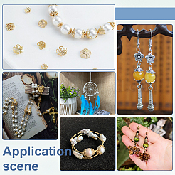 715Pcs 13 Styles Iron Bead Caps&nbsp;IFIN-ME0001-04