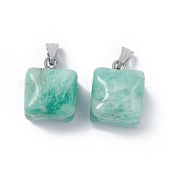 Natural Amazonite Pendants&nbsp;G-C002-02C