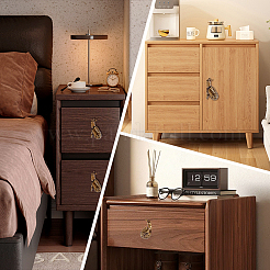 Brass Drawer Cabinets Handles&nbsp;KK-WH0079-231B