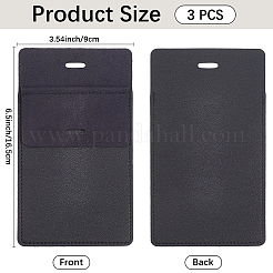 Rectangle PU Leather Pocket Pen Bag for Doctor Nurse&nbsp;AJEW-WH20060-95C
