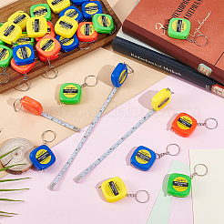88Pcs 4 Colors PP Plastic Tape Measures&nbsp;TOOL-WA0001-01