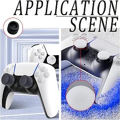 2Set 2 Colors Silicone Replacement Gamepad Button Keycap Set&nbsp;AJEW-OC0002-81B