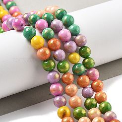Natural Mashan Jade Beads Strands&nbsp;G-A255-A01-01C
