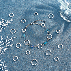 36Pcs 3 Style 304 Stainless Steel Open Jump Rings&nbsp;STAS-UN0027-84