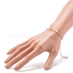Brass Ball Chains Bracelets&nbsp;BJEW-JB06526