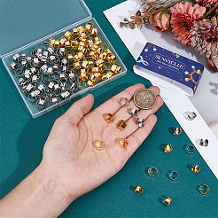 200Pcs 2 Colors Zinc Alloy Dreadlocks Beads Hair Decoration&nbsp;FIND-SC0020-35