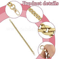 2Pcs Acrylic Linking Bag Extender Chains&nbsp;HJEW-FS00091-01